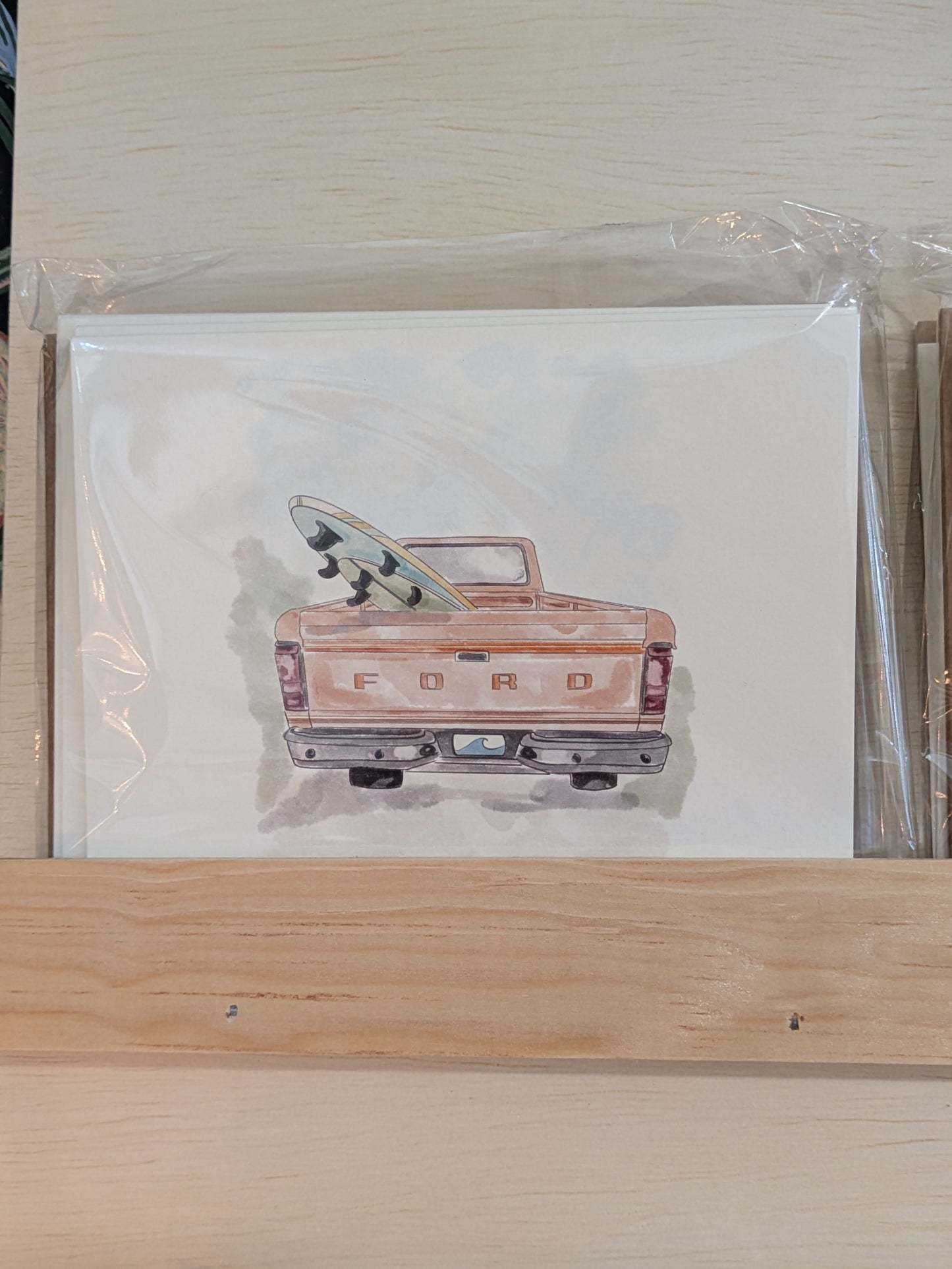 Everyday Illustrated Notecards, Set of 4 with Envelopes