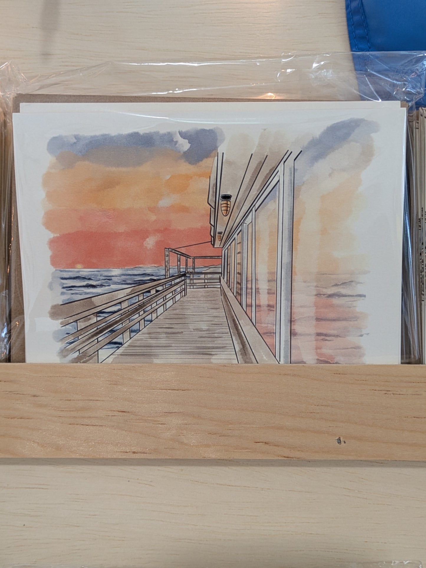 Everyday Illustrated Notecards, Set of 4 with Envelopes