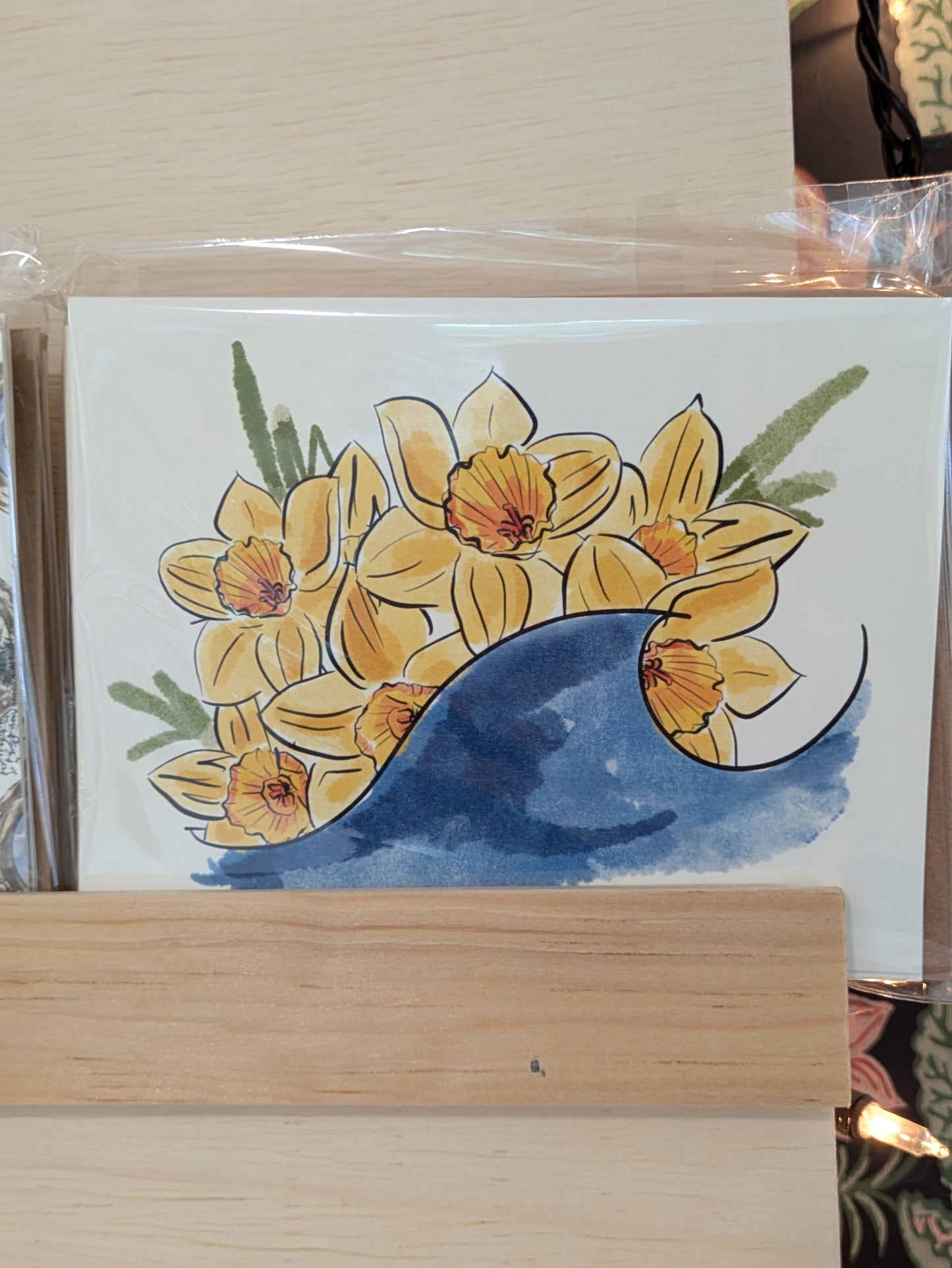 Everyday Illustrated Notecards, Set of 4 with Envelopes