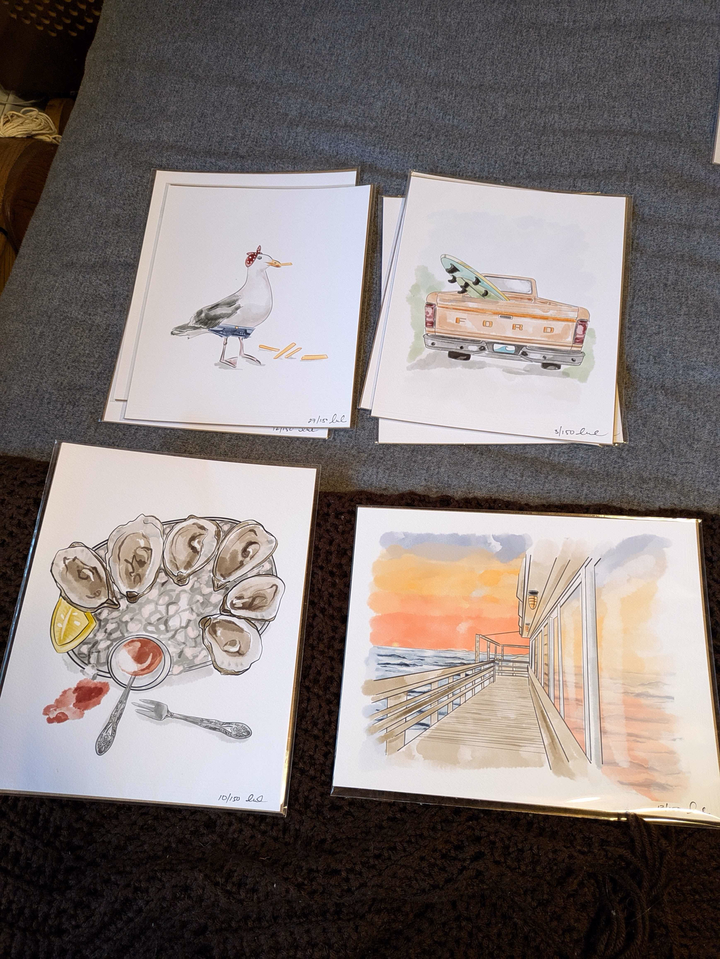 Everyday Illustrated Art Print | Assorted | Unframed