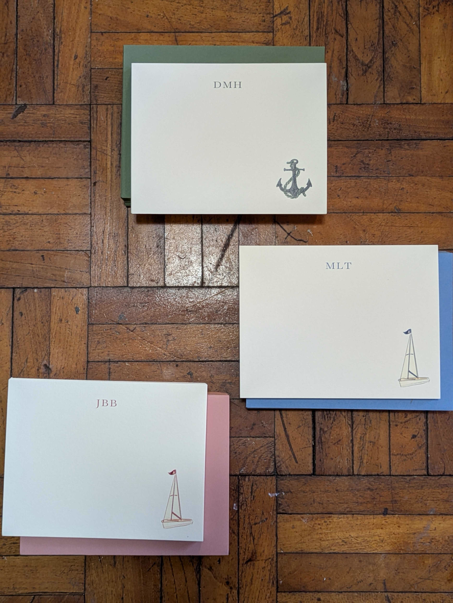 Custom | Monogram Personalized Notecards with Envelopes
