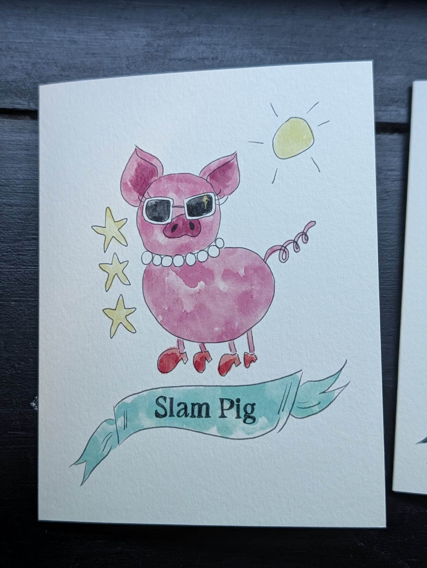 RHORI Series | Everyday Illustrated Notecards, Set of 4 with Envelopes