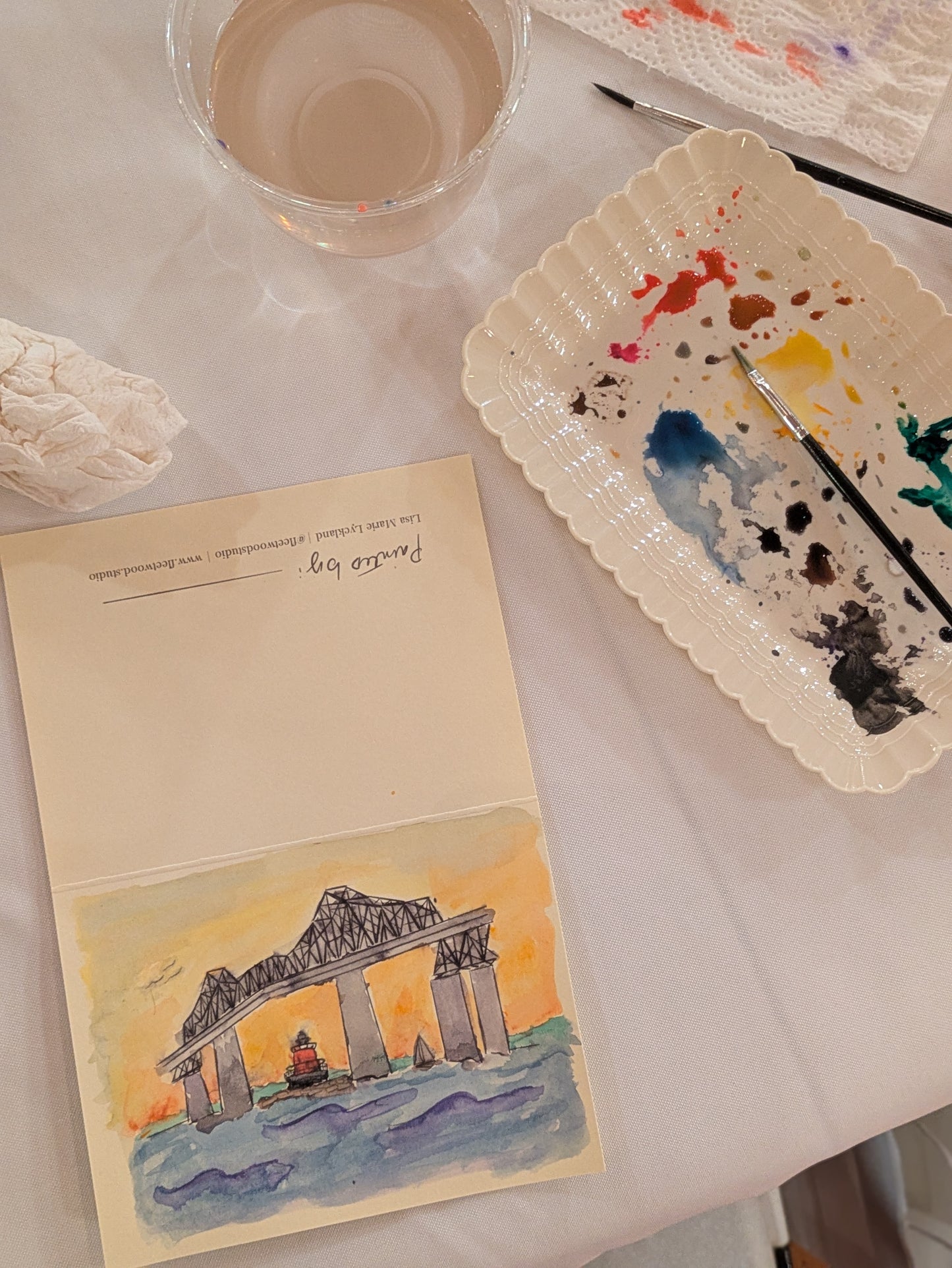 Sips & Watercolor with Buttercup x Fleetwood Studio | 11/12/25 6-8p @ Buttercup Flower & Wine Bar