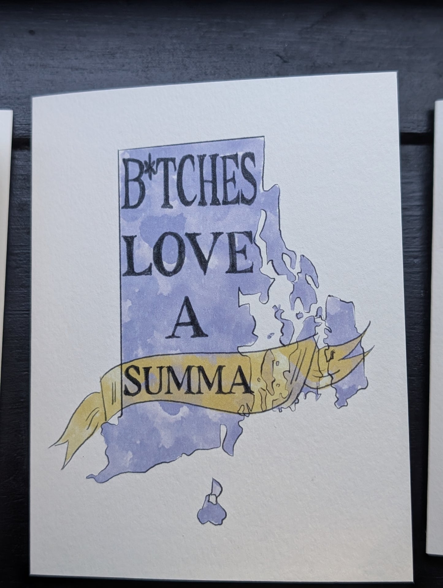 RHORI Series | Everyday Illustrated Notecards, Set of 4 with Envelopes