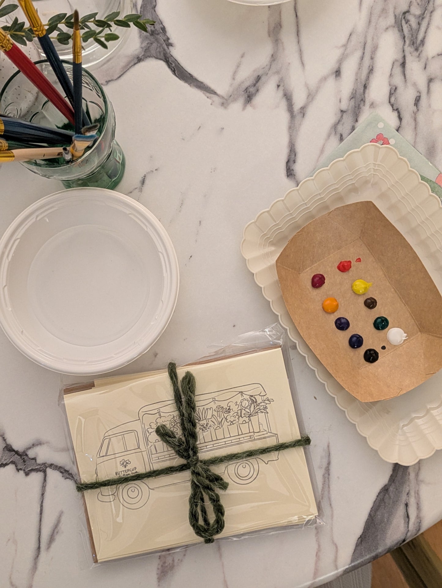 Sips & Watercolor with hotmomsclub x Fleetwood Studio | 4/29/26 6-8p @ Buttercup Flower & Wine Bar