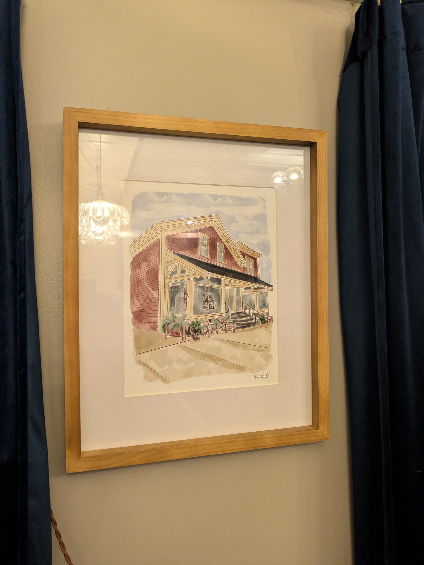 Caf Bar Collection | Illustrated Art Print | Assorted | Unframed